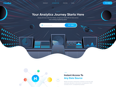 Data Analytics Agency 2d art about us page branding data agency data analysis design flat homepage homepage design icon illustration ui ux vector web website