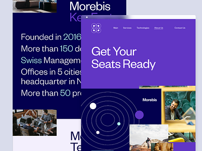 Morebis Website Redesign brand design brand identity design identity ui ux web website website design