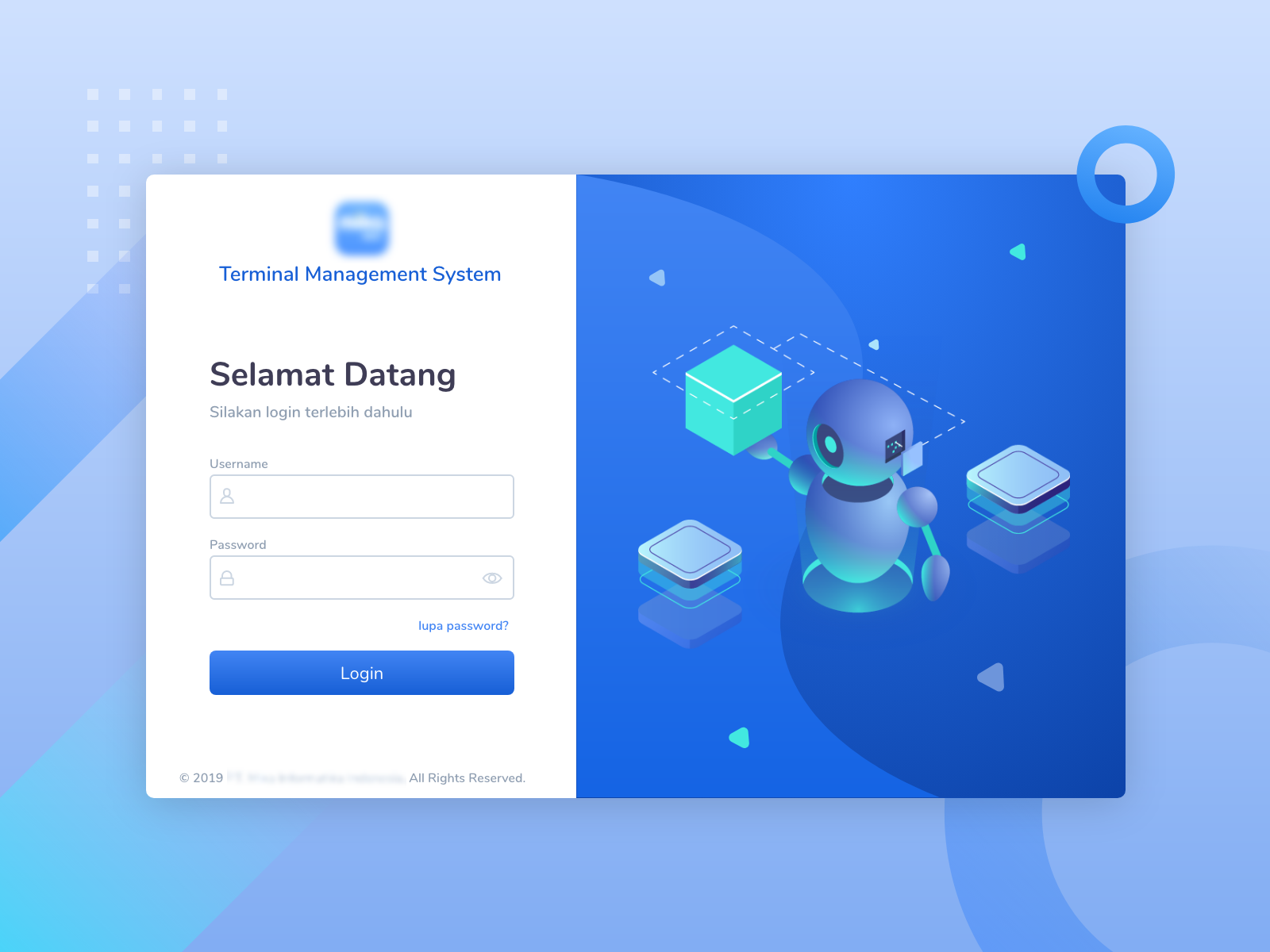 Login Page Example by Anan Mukmin on Dribbble