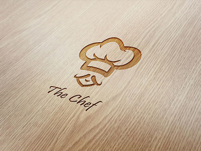 The Chef Mock Up adobe illustrator concept art creative design design logo design vector art