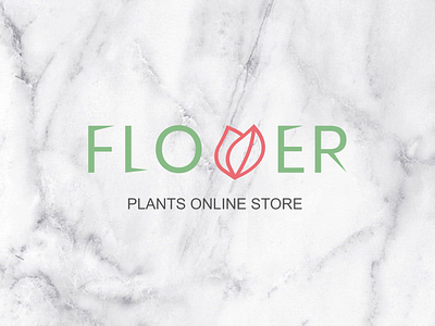 Flower Online Store - Logo branding illustration logo