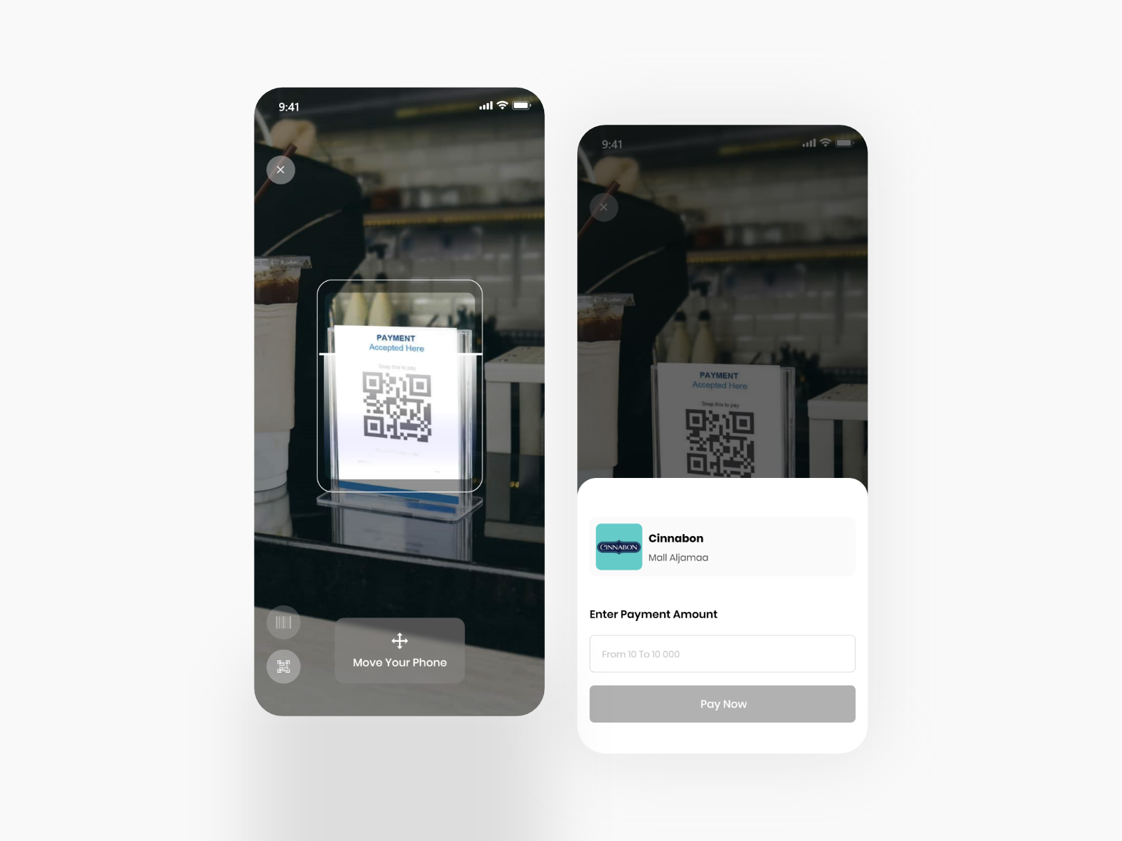 Trapay App - Scanning Screens by Israa Adel on Dribbble