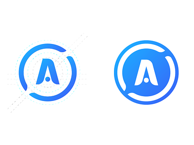 A logo 品牌 商标 图标 设计