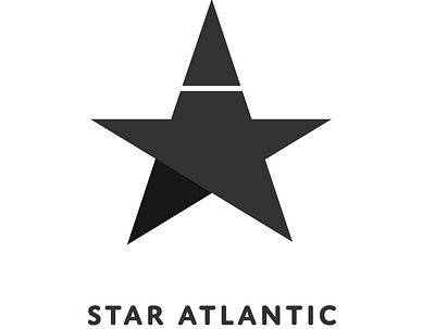 Star Atlantic Logo for an instagram Business page audio black branding design graphic design illustration logo logo design star ui vector white