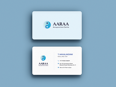 AARAA Acupunture Business Card