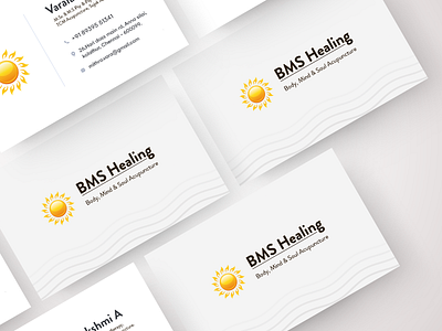 BMS Healing Centre Business Card