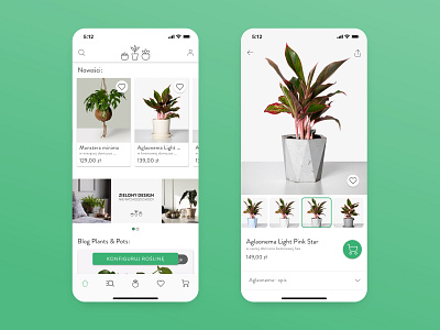 Plants&Pots | Ecommerce App With AR Module