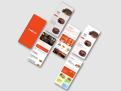 Food Delivery App Mobile UI design mobile mobile uiux ui ux