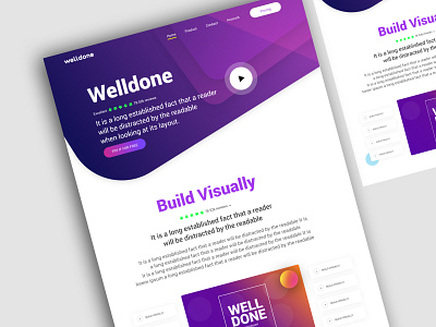 Landing Page UI Design