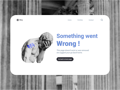 Mzy 404 Error page