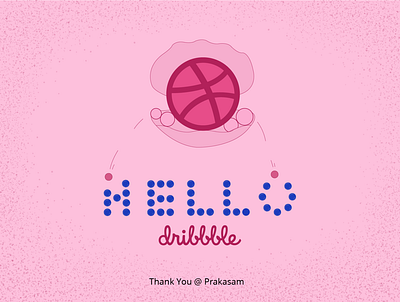 Thank you dribbble! 1st shot illustration