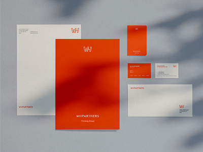 Branding | WH Partners brand identity branding corporate graphic design humanist law firm legal letterhead merchandise stationery design swiss design swiss style typography