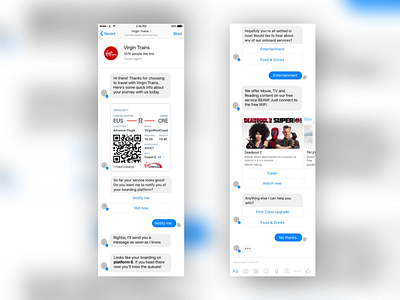 Facebook Messenger Concept design facebook messenger travel ui ux design