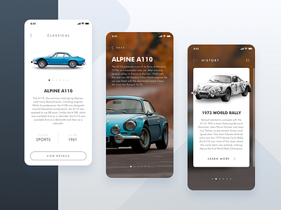 Classic Cars App