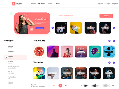 Muzic Web App