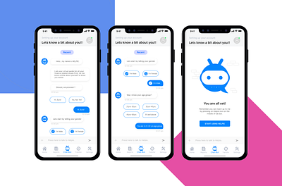 Finance Chatbot app chatbot concept finance app finance chatbot ui ux