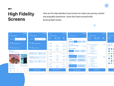 Ease My Trip- UX Case Study booking check in clean concept design explore filter flight booking flight search flight status ios ios app minimal mobile app multicity profile search search results sorting ticket travel