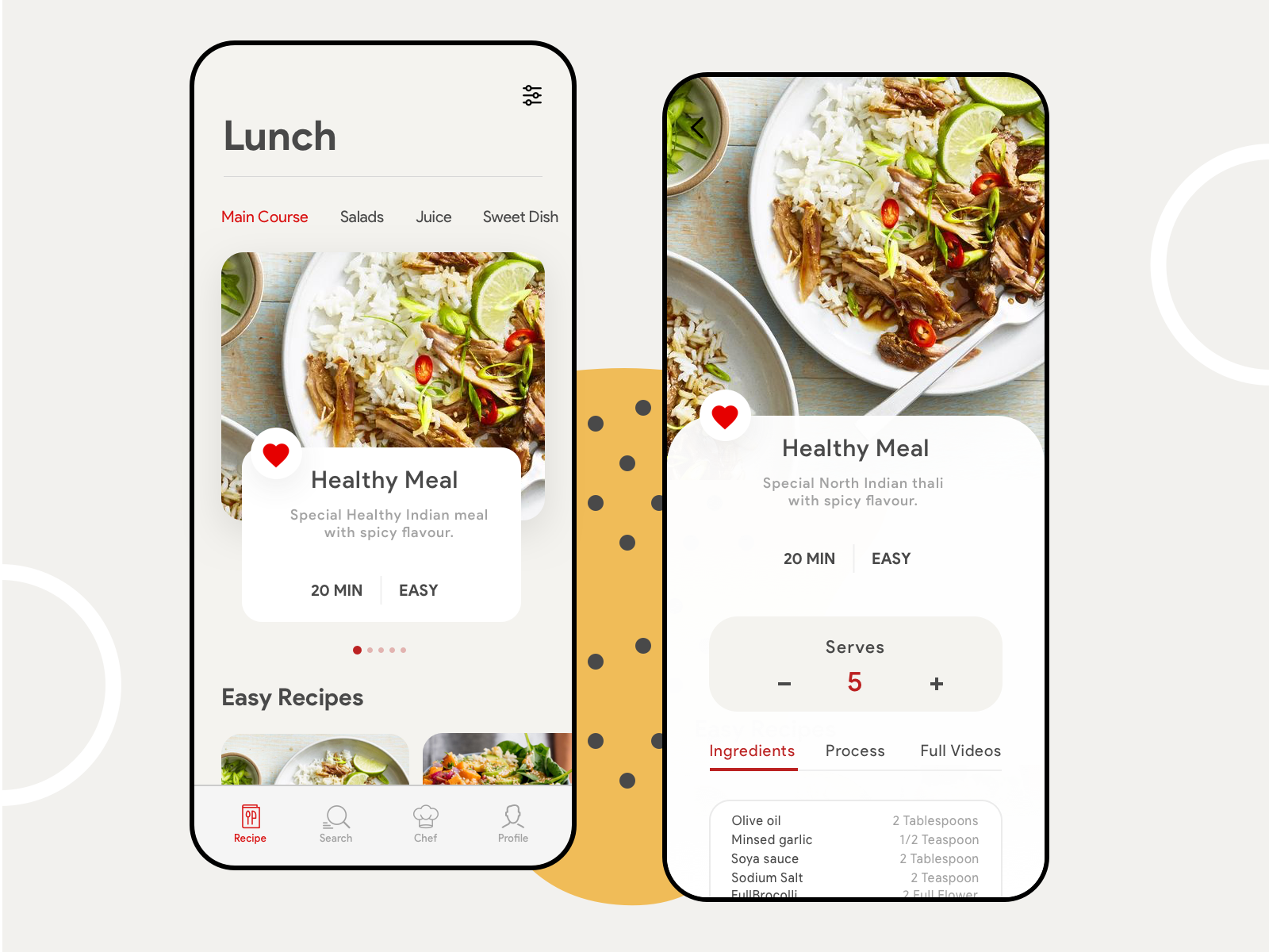 Food Recipe App by himanshu Rawat on Dribbble Explore os melhores