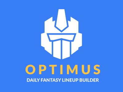 OPTIMUS Lineup Builder blue fantasy optimus sports