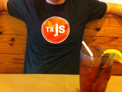 @txjs 2011 Shirt conference javascript shirt texas txjs