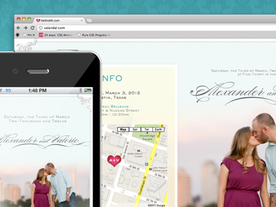 Our Responsive Wedding