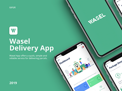 Wasel Delivery app | UI UX Design