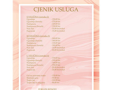 Price List