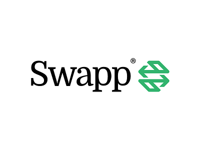 Swapp business exchange finance identity logo logotype money rate serious swap transfer