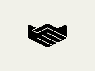 Partnership agreement cooperation deal handshake logo mark modern partnership simple symbol symbolic