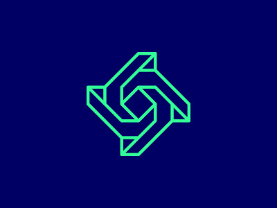 Star Brandmark branding bright color geometry icon light logo modern neon shape symbol youth