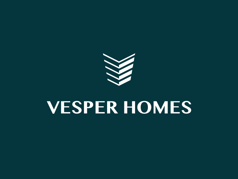 Vesper Homes Logo Design by Mateusz Nieckarz on Dribbble