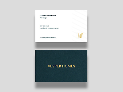 Vesper Homes - Business Card Proposal