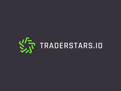 TraderStars.io - Logo Design branding finance identity invest logo money platform service star trade