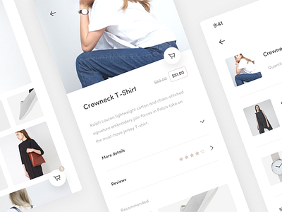 Fashion App - UI Design (Sketch Freebie) app e commerce fashion freebie ios minimal mobile product shop store ui ux