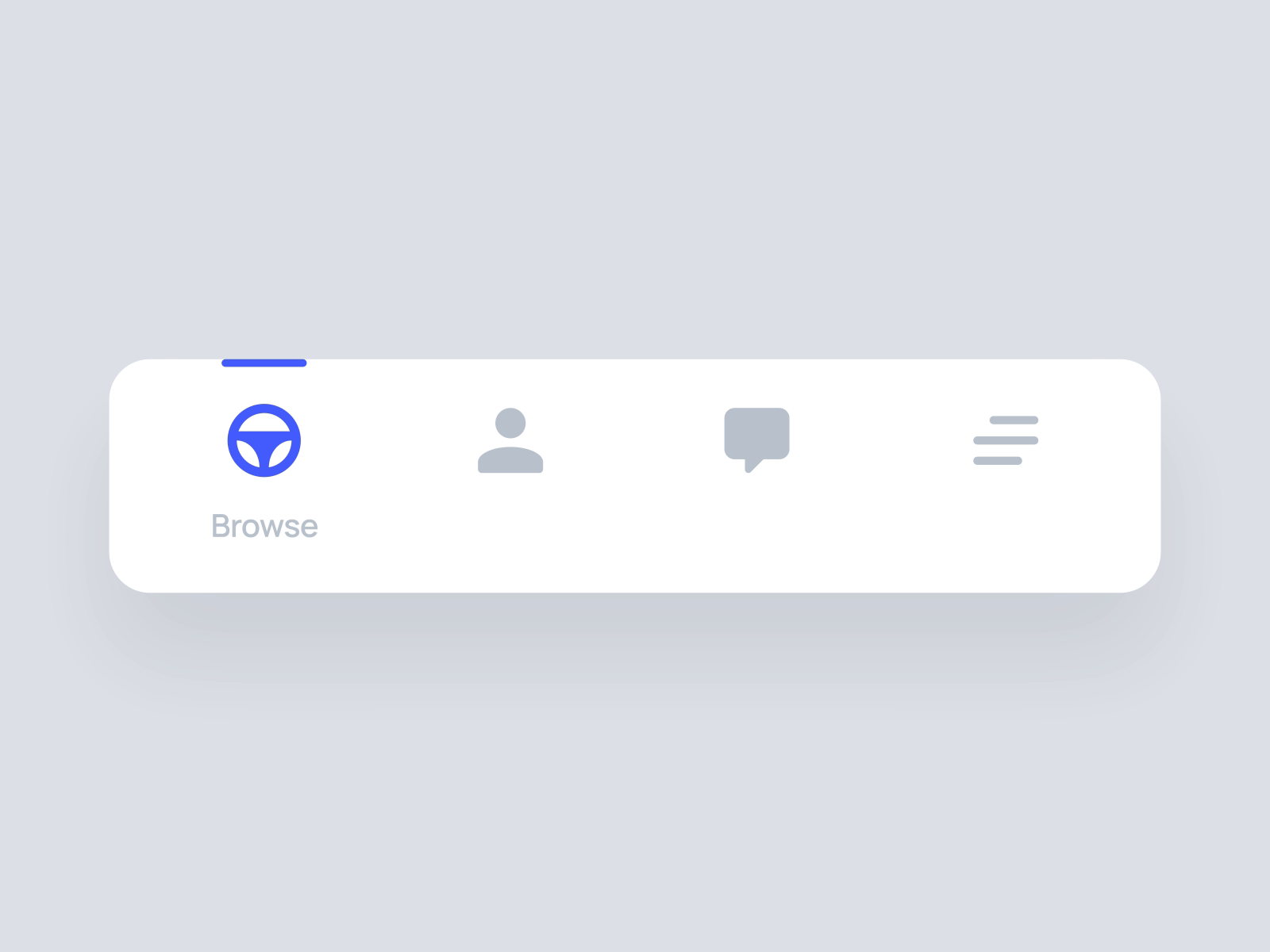 Li 6 фото Menu Bar by Nevena Meier Dribbble