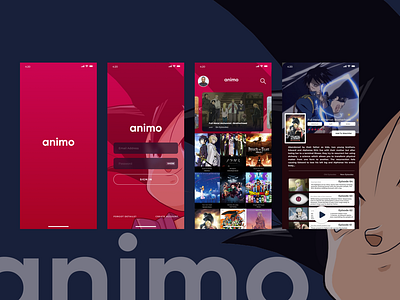 Anime App Designs Themes Templates And Downloadable Graphic Elements On Dribbble