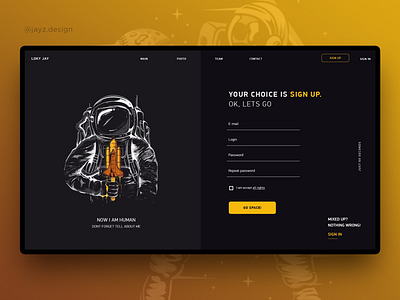 Registration behance designer dribbble inspiration minimalistic ui ux web