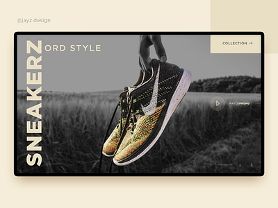Sneakerz 👟 behance designer dribbble inspiration love snealers ui ux web