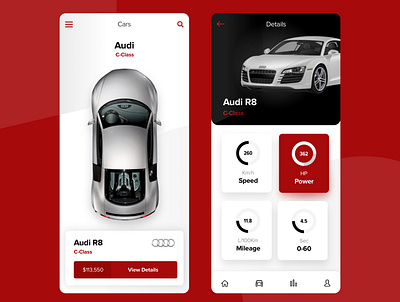 Car Info App car cards ui cars ui clean ui creative design inspiration sketch app ui ux ui design uidesign