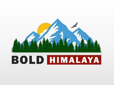 Bold Himalaya 2022 branding design himalaya icon logo travel trek