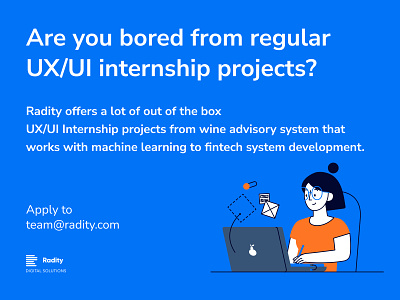 Seeking UX/UI Design Intern animation design internship open position ui ui design ux ux design website