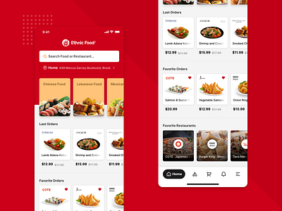 Ethnic Food - Food Delivery App