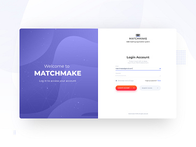 Log-in Page account concept creative design form field fullscreen illustration light log in login page minimalism preview uiux web design web mosaica website