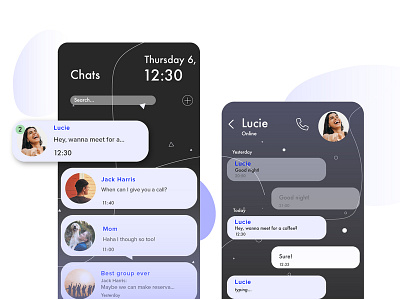 Daily UI - Direct Messaging