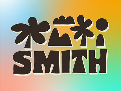 Smith lettering