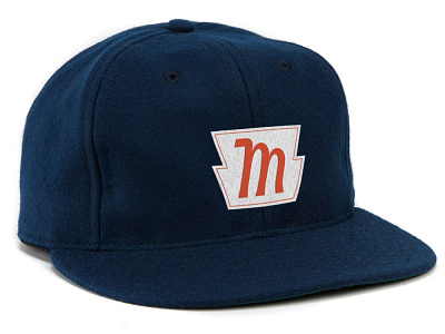 Mordka Realty hat badge brand branding design hat icon illustration lettering linework logo type