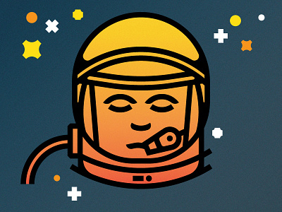 Astronawht astronaut illustration