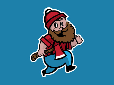 Lumberjack Sticker