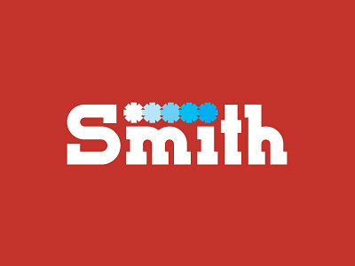 SSC hvac lettering logo smith type