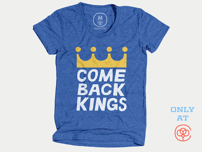 Comeback Kings kansas city royals t shirt world series